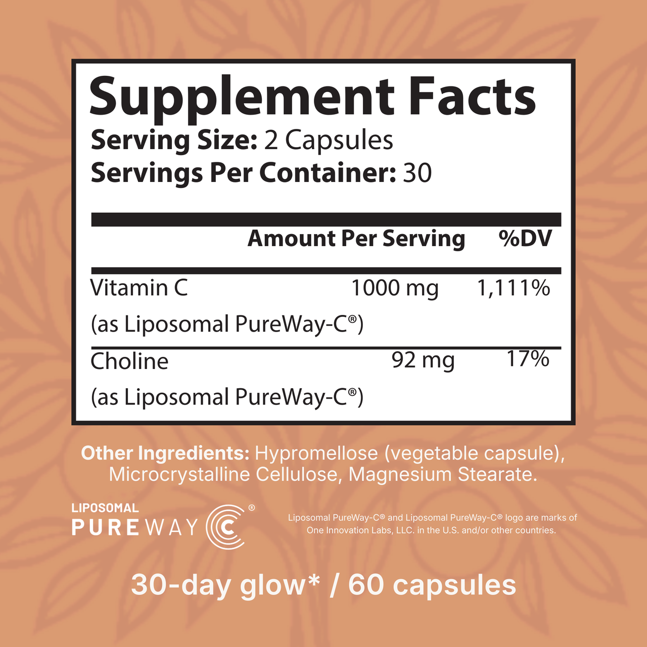 defend + glow™ liposomal vitamin c