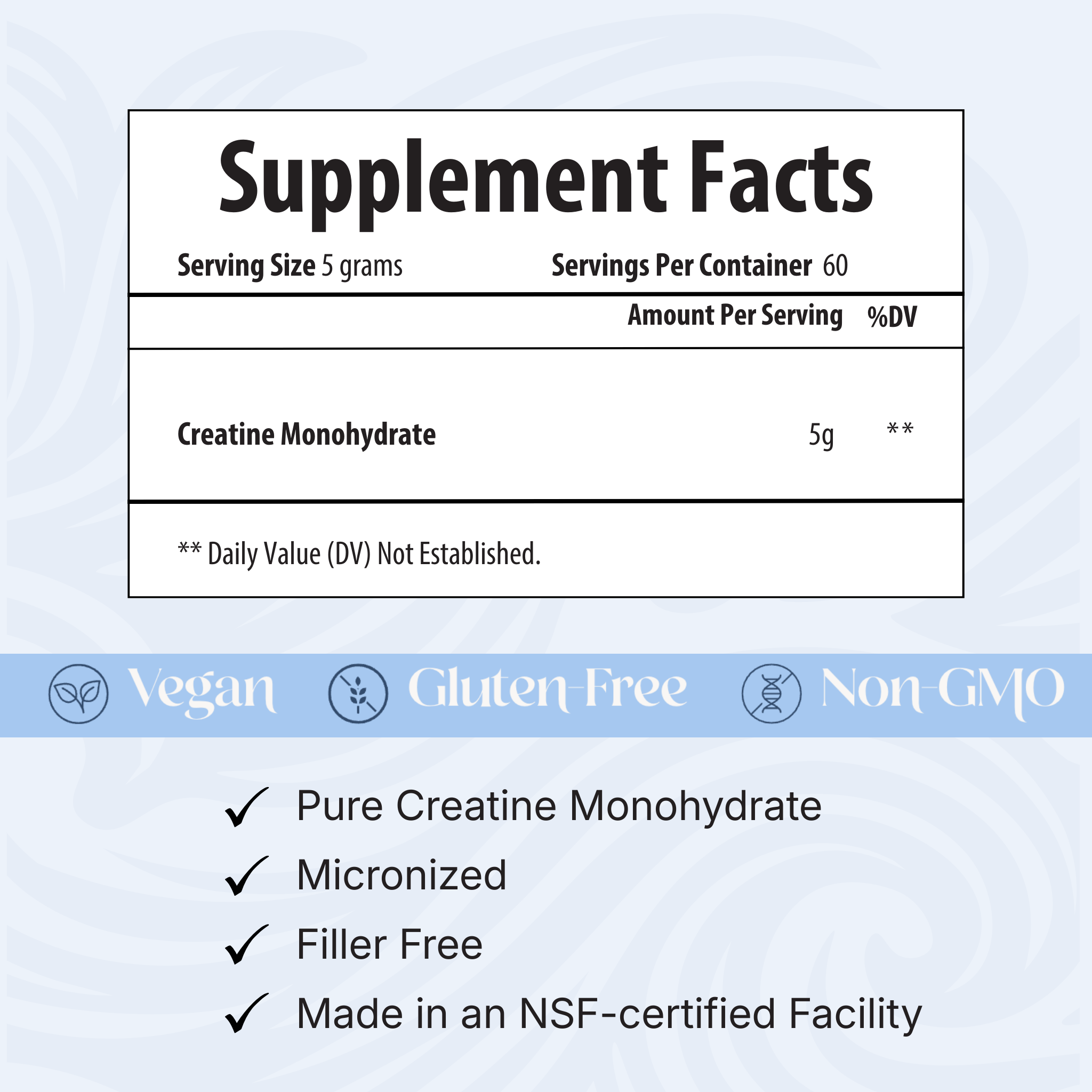 Creatine Monohydrate Strength + Sustain